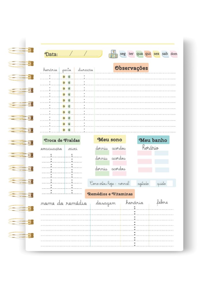 Controle de Mamadas Unissex