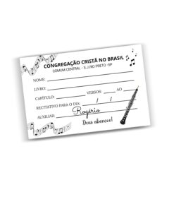 Recitativos masculinos 12