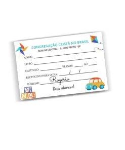 Recitativos masculinos 17