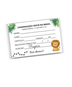 Recitativos masculinos 20