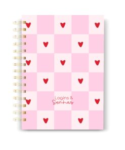 Caderno de Logins e Senhas 22