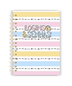 Caderno de Logins e Senhas 26