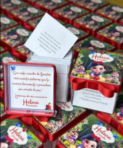 Kit 50 unidades (Caixinhas de bençãos acrílico)